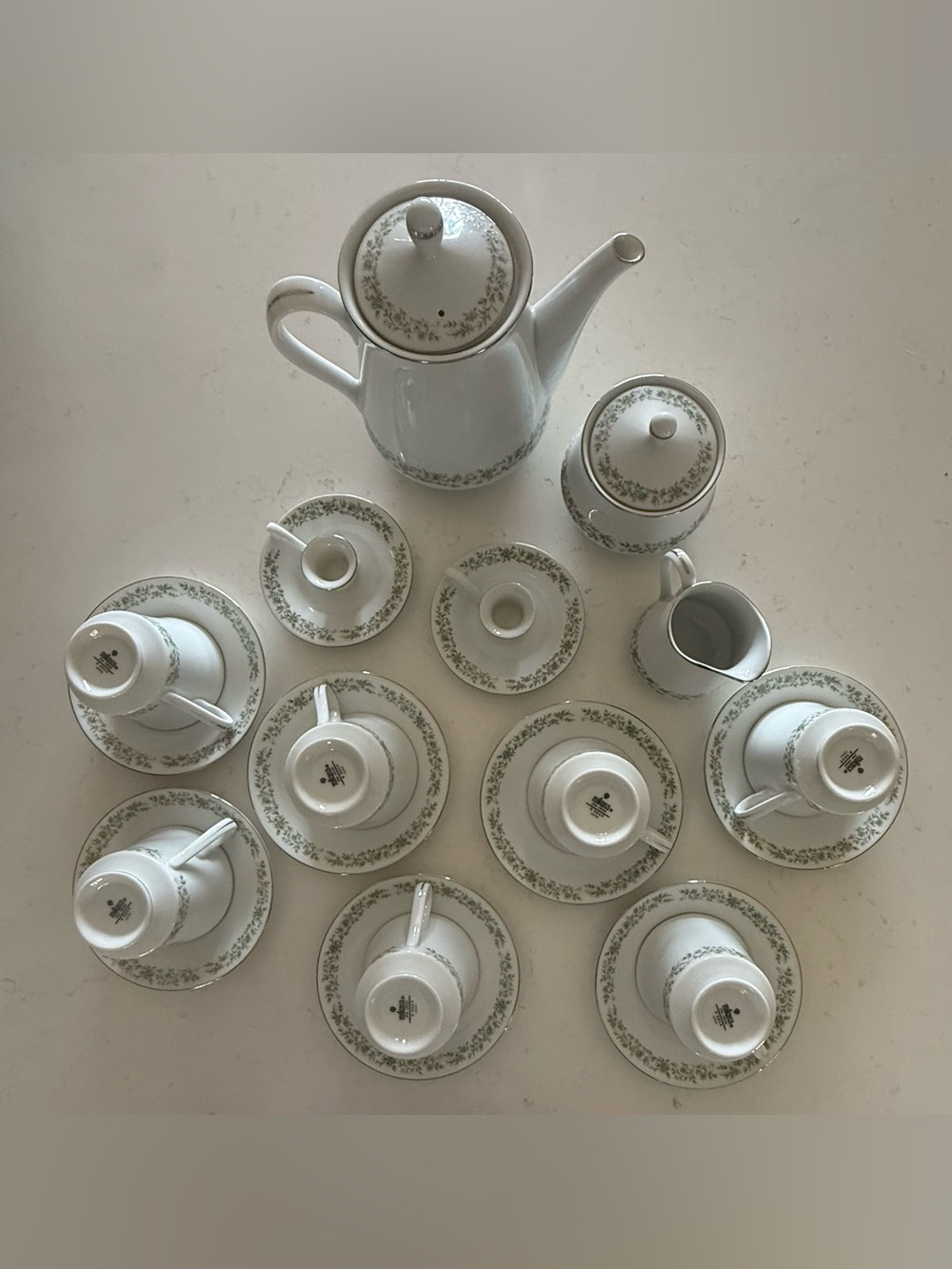 VINTAGE MIKASA MONTCLAIR G9059 — 19 PIECE TEA SERVICE